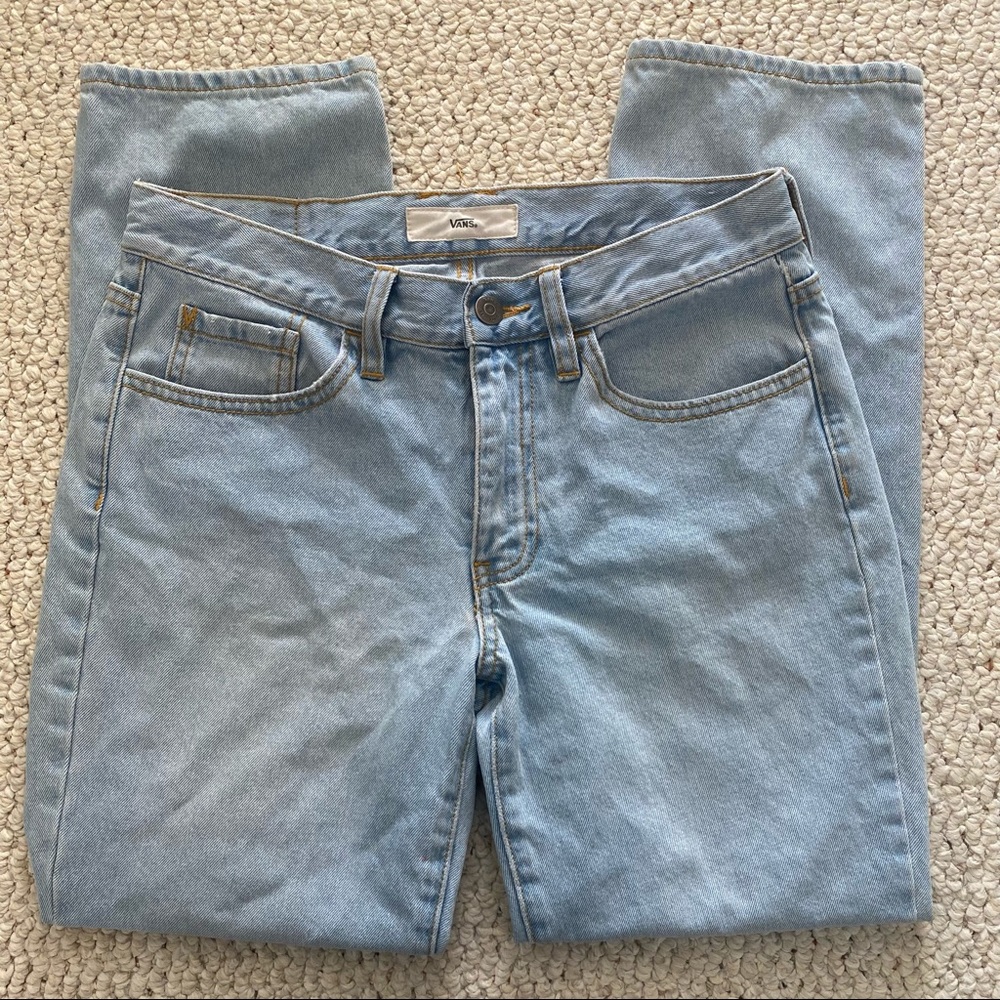 Vans light wash jeans